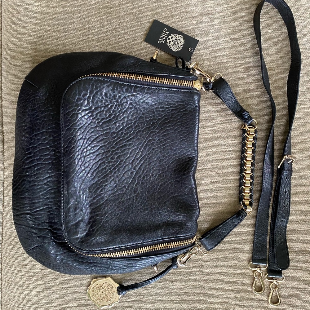 Vince Camuto Leather Crossbody Handbag